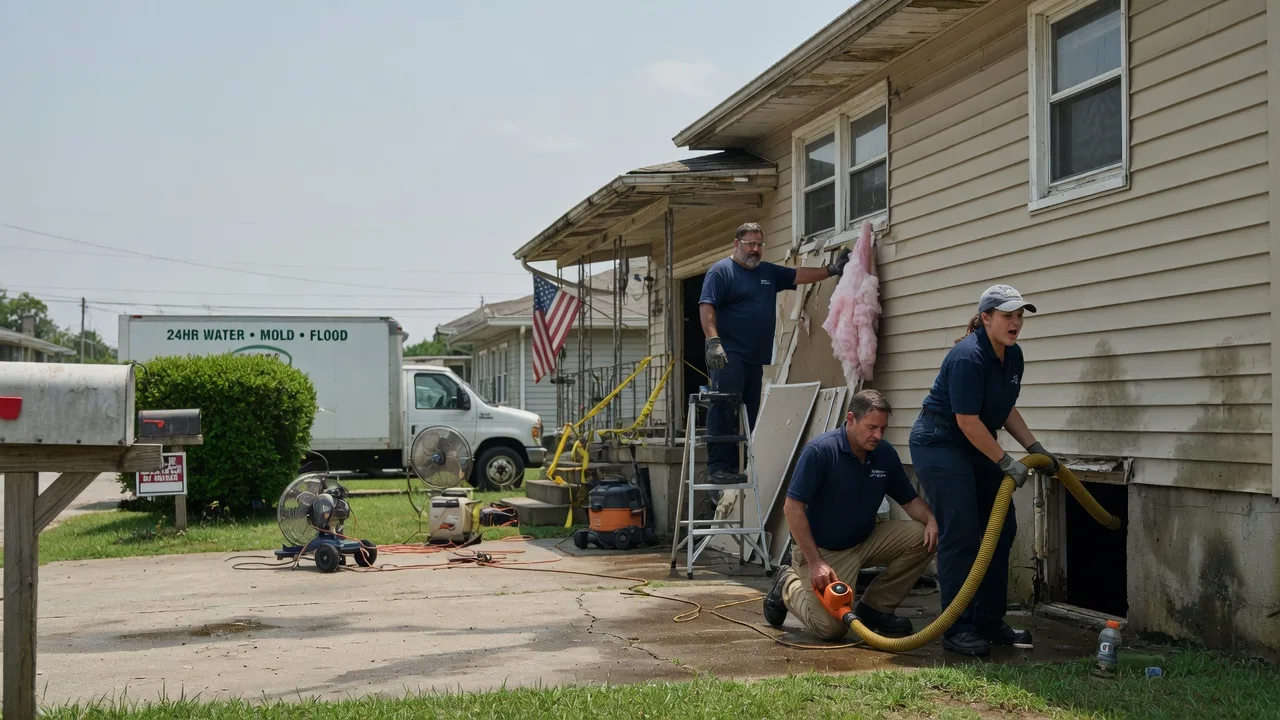 Water Damage Repair in Sandy Ridge, NC near me